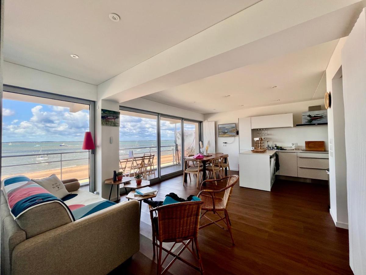 Premiere Ligne Acces Prive Et Direct A La Plage Vue Mer อาร์กาชง ภายนอก รูปภาพ